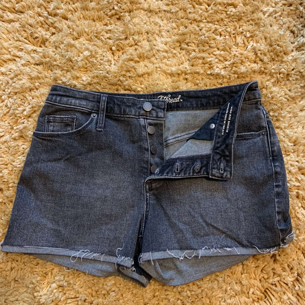 High rise shorts